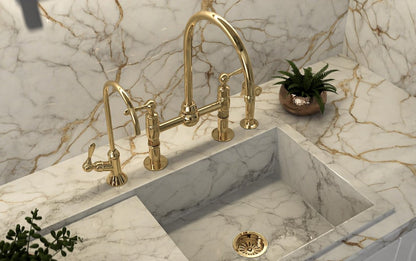 Bridge Faucet – Luxury 4-Piece Set