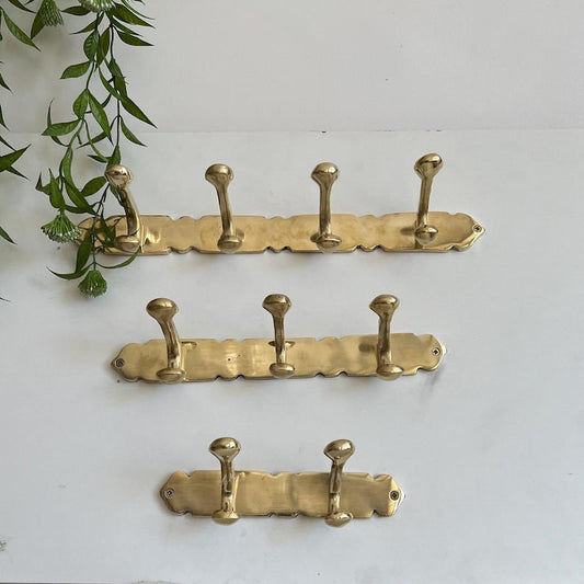 Moroccan Wall Mount Solid Brass Hooks