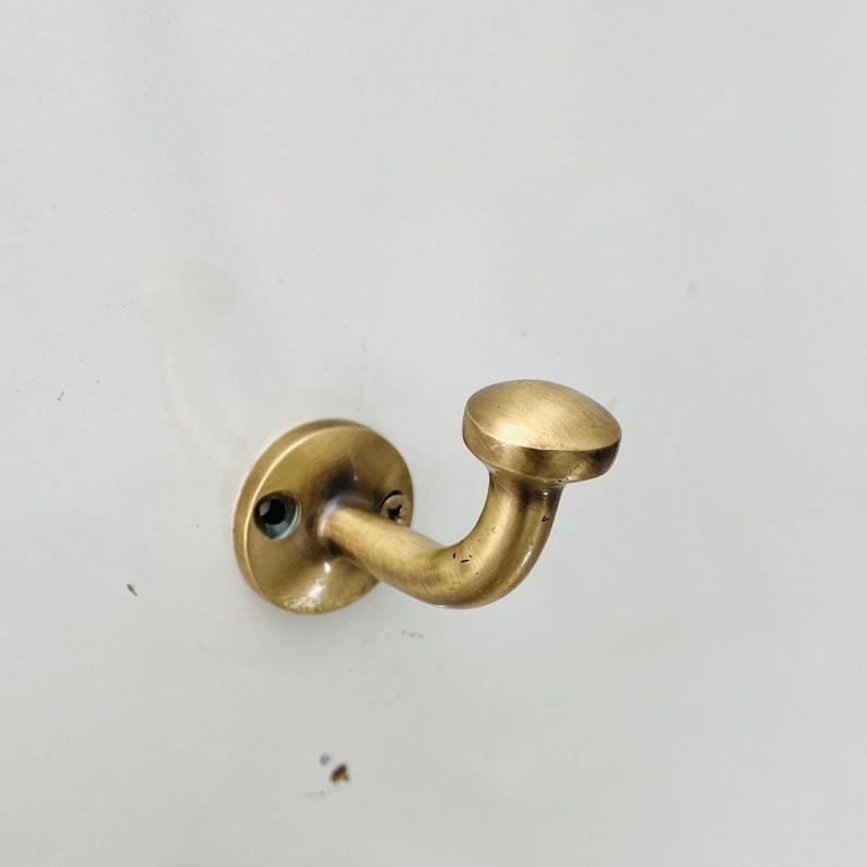 Moroccan Wall Mount Solid Brass Hooks