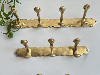 Moroccan Wall Mount Solid Brass Hooks