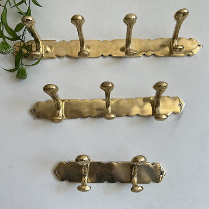 Moroccan Wall Mount Solid Brass Hooks