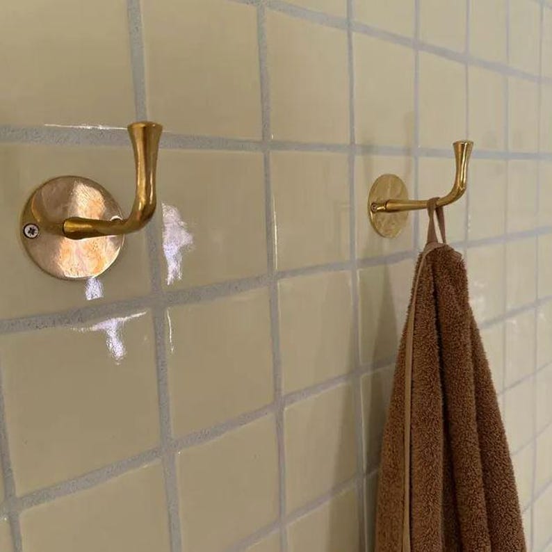 Minimalist Brass Wall Hook