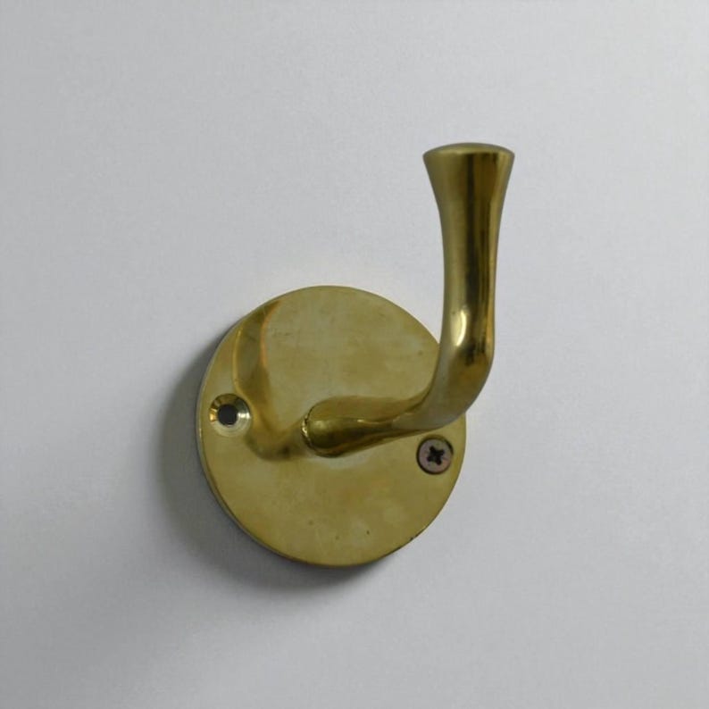 Minimalist Brass Wall Hook