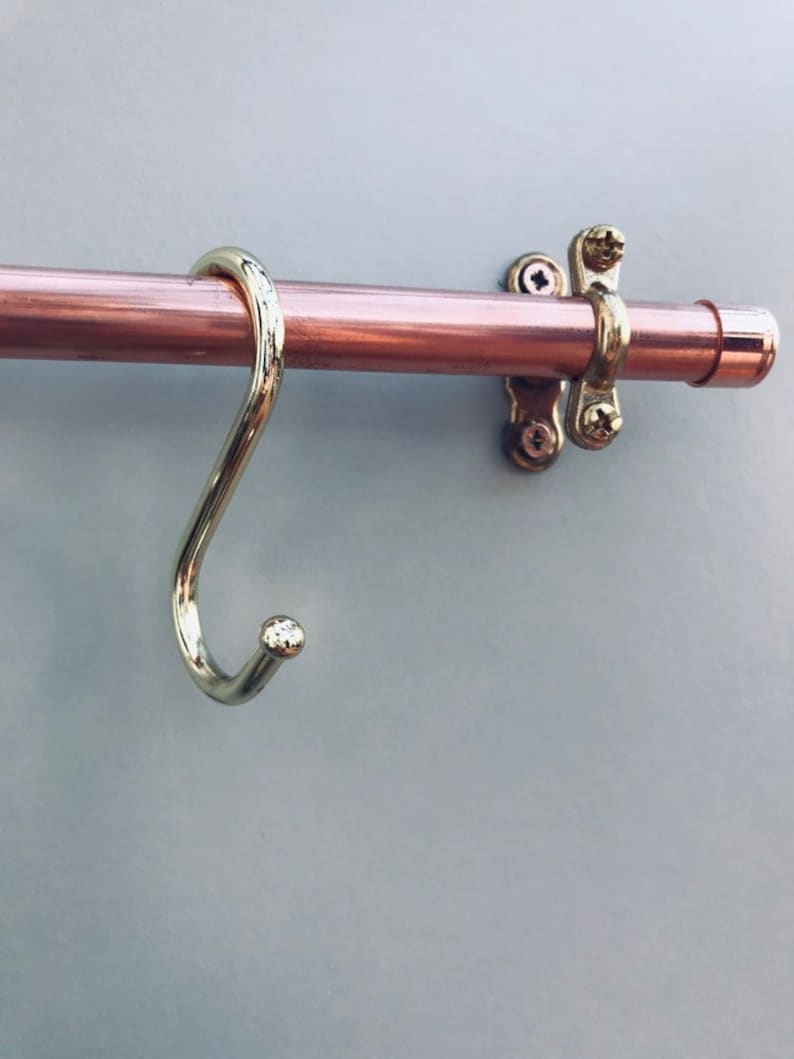 Copper & Brass Kitchen Rail