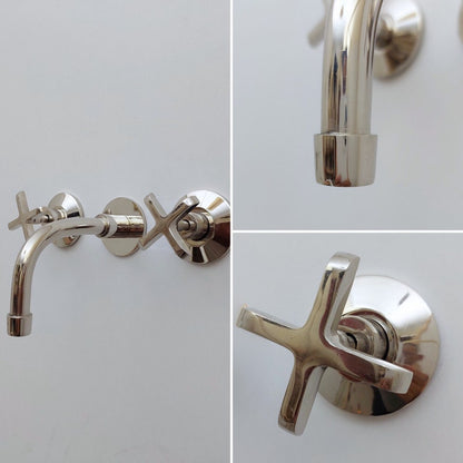 Aged Brass Gooseneck Prep Sink Tap
