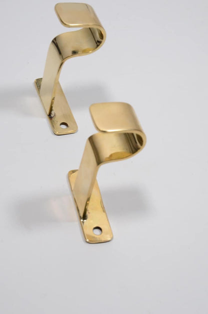 Solid Brass Curtain Rod Holder Curtain Rod Supports