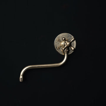 Unlacquered Brass Wash Foot Faucet