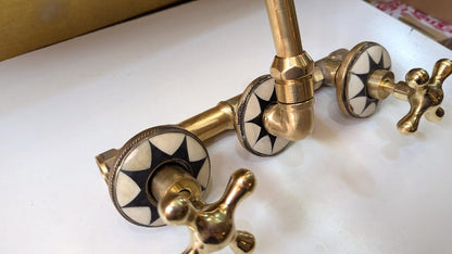 Celestial Luxe: Handcrafted Brass Star Faucet