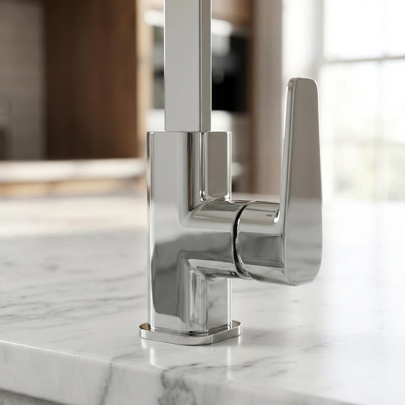 Linear Modern Chrome Faucet