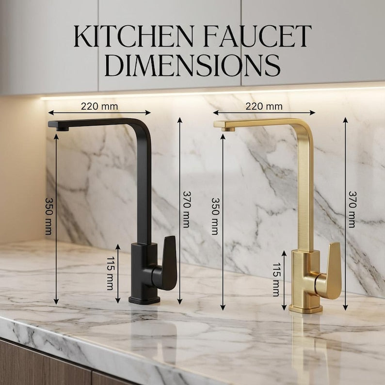 Linear Modern Chrome Faucet