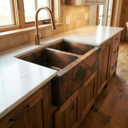 Artisan Copper Farmhouse Sink