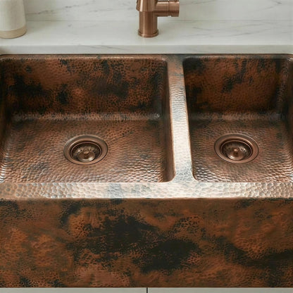 Artisan Copper Farmhouse Sink