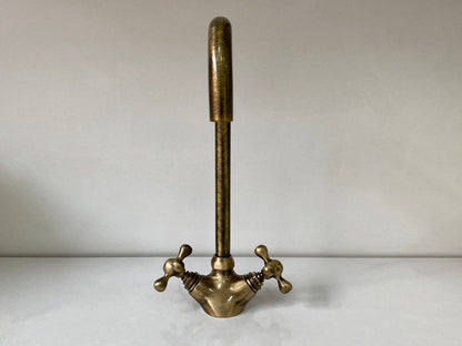 Antique Bronze-Finish High-Arc Kitchen Faucet