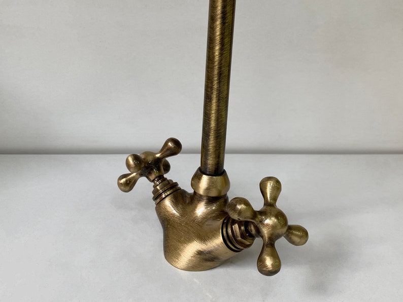 Antique Bronze-Finish High-Arc Kitchen Faucet