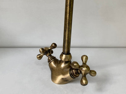 Antique Bronze-Finish High-Arc Kitchen Faucet