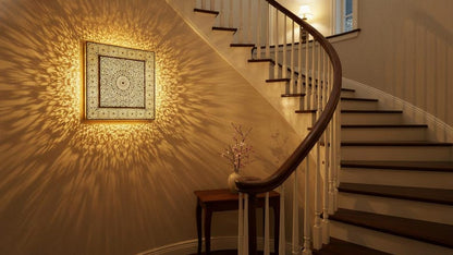 Handmade Moroccan Brass Wall Sconce