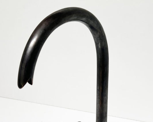 Matte Black Gooseneck Brass Faucet