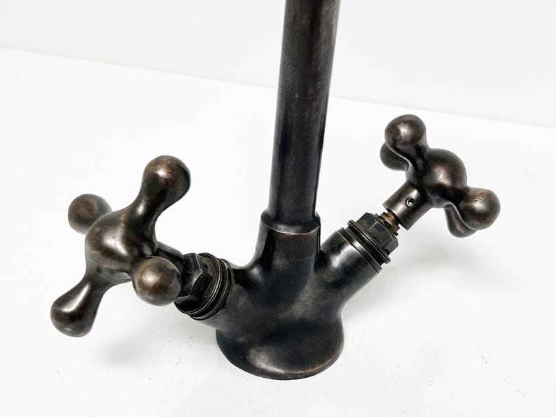 Matte Black Gooseneck Brass Faucet