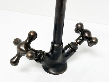 Matte Black Gooseneck Brass Faucet