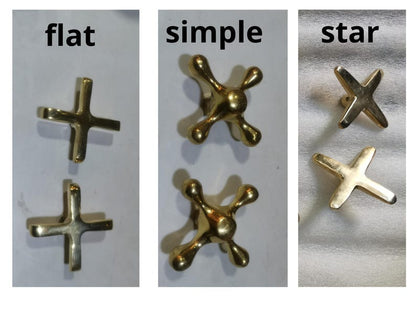 Hammered Antique Brass Bridge Faucet