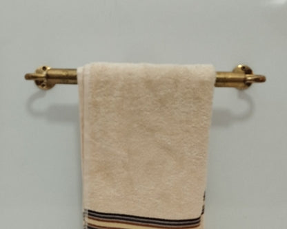 Moroccan Handmade Brass Towel Bar for Bathroom