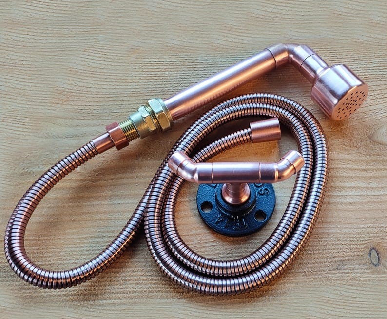 Pure Copper Handheld Shower Sprayer