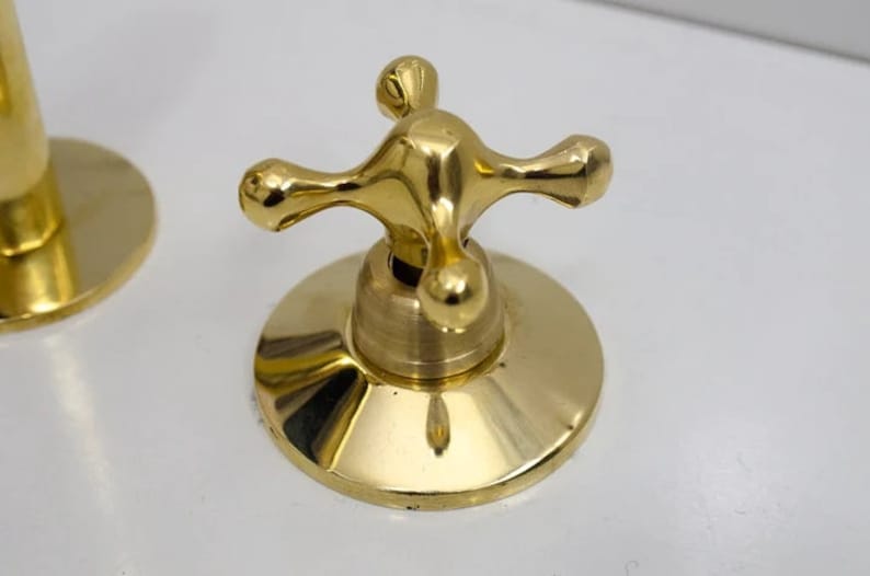 Unlacquered Solid Brass kitchen Bathroom Faucet
