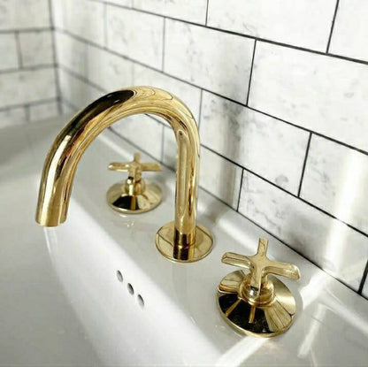 Unlacquered Solid Brass kitchen Bathroom Faucet