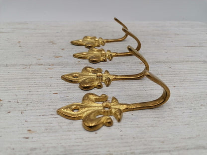 Vintage Solid Brass Wall Hook