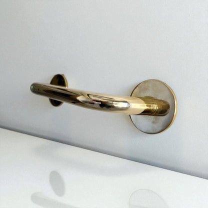 Moroccan Wall-Mounted Bathroom Brass Towel Bar