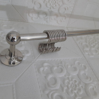 Handcrafted Unlacquered Nickel Brass Pot Rack