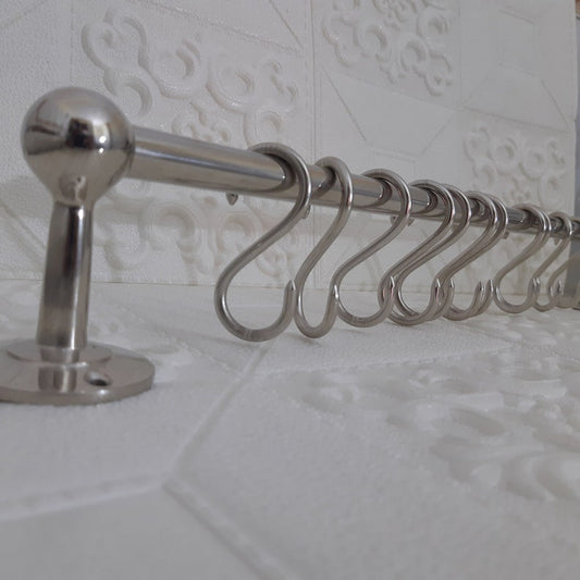 Handcrafted Unlacquered Nickel Brass Pot Rack