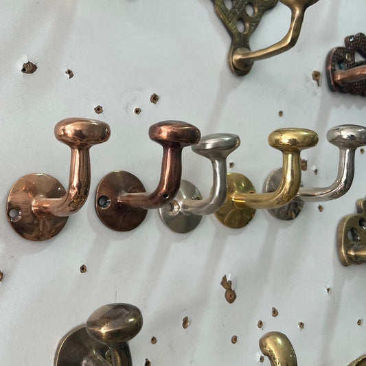 Unlacquered Vintage Style with Antique & Oiled Bronze Finishes
