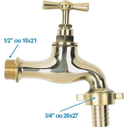 Victorian Polished Brass Widespread Bathroom Faucet
