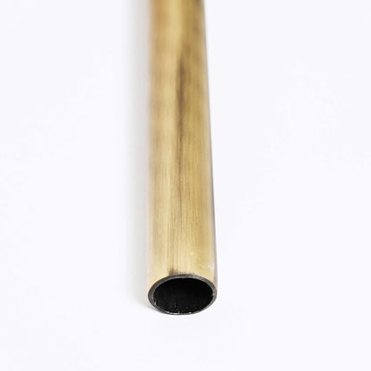Aged Brushed Brass Hanging Rail Kitchen Pot