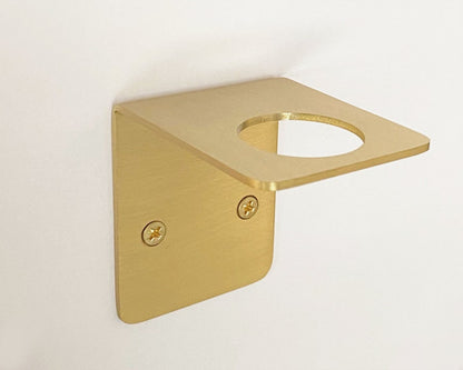 Handcrafted Wall-Mounted Pump Bottle Holder