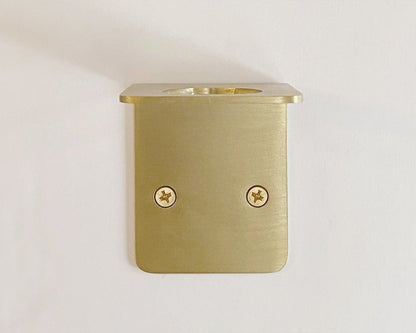 Handcrafted Wall-Mounted Pump Bottle Holder