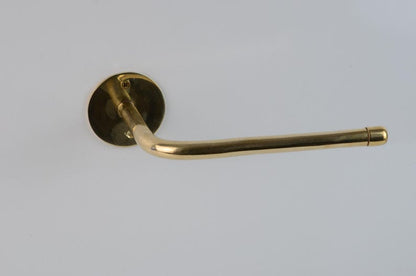 Unlacquered Brass Wall Mounted Toilet Paper Holder
