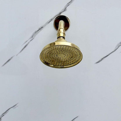 Exquisite Gold Rain Shower System