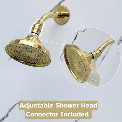 Exquisite Gold Rain Shower System