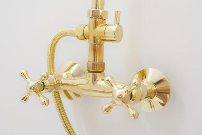 Hand-Hammered Moroccan Brass Pendant Light