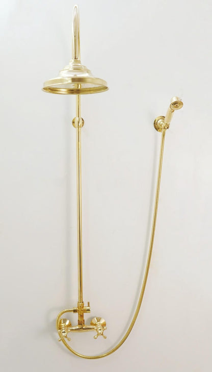 Hand-Hammered Moroccan Brass Pendant Light