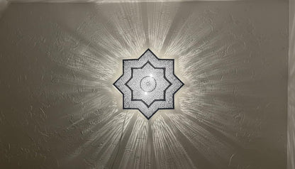 Moroccan Star Filigree Wall Sconce