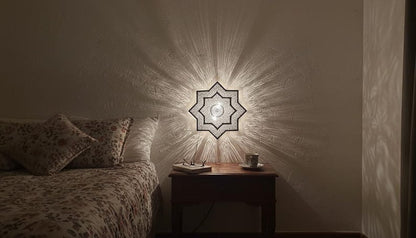 Moroccan Star Filigree Wall Sconce