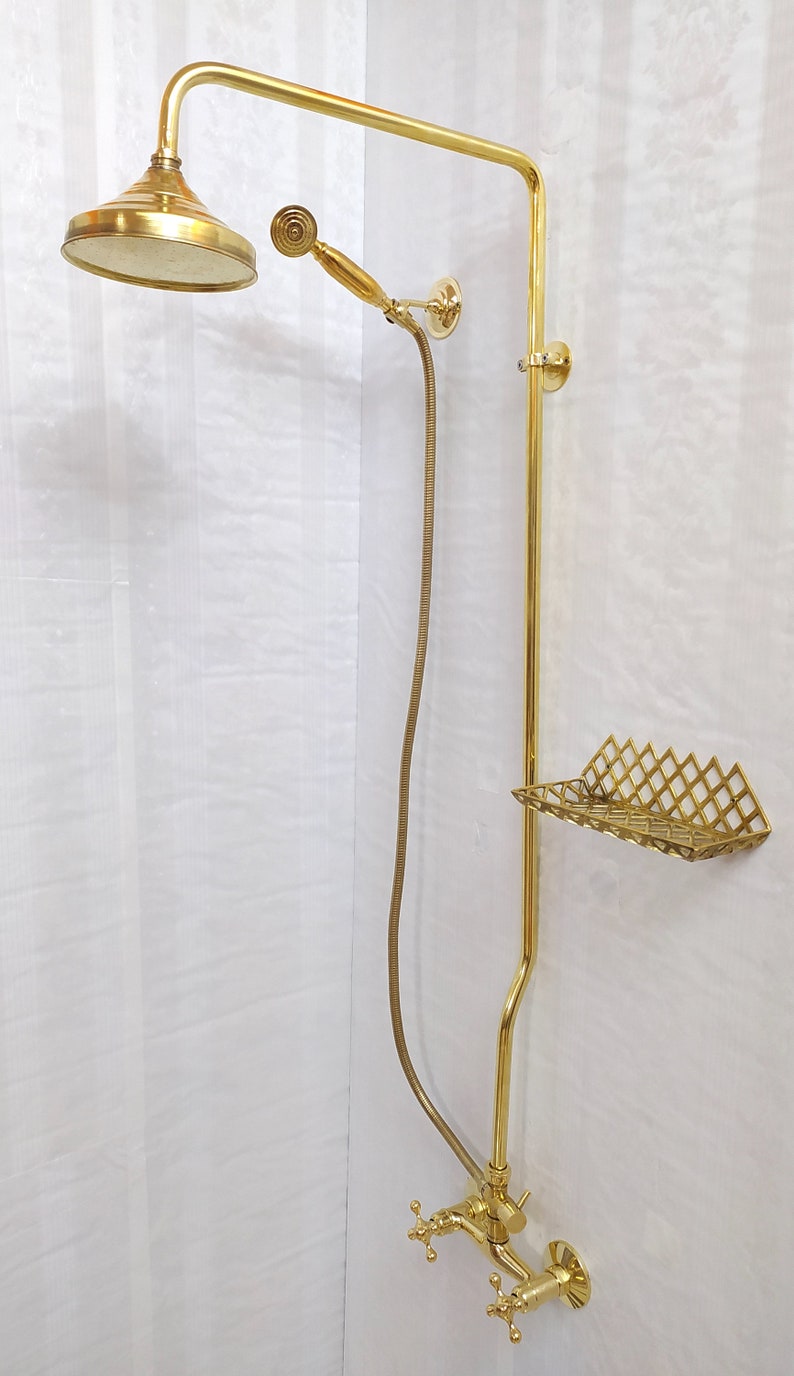 Handcrafted Moroccan Inlaid Shower System
