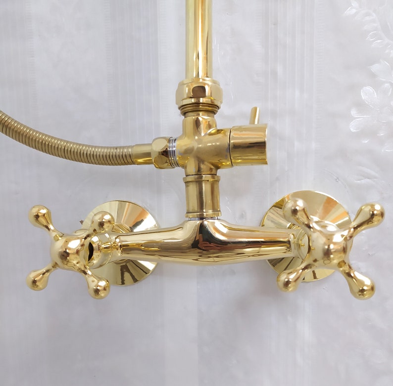 Handcrafted Moroccan Inlaid Shower System
