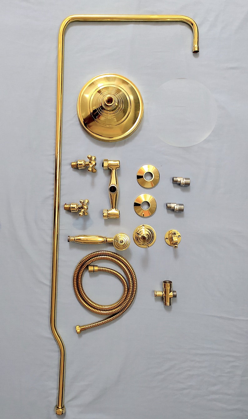 Handcrafted Moroccan Inlaid Shower System