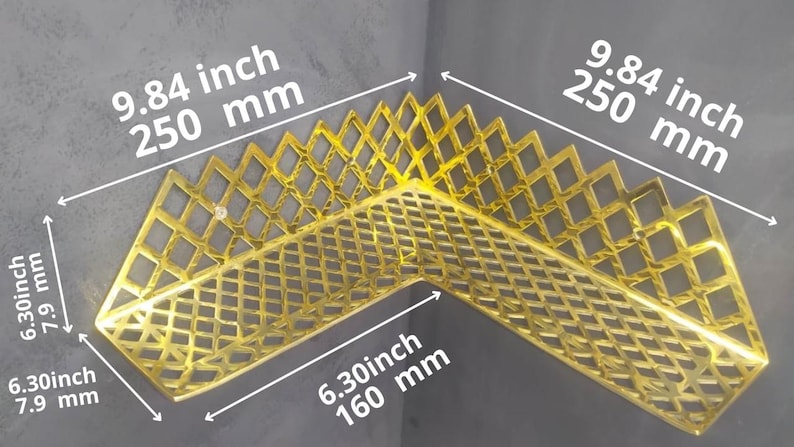 Unlacquered Brass Corner Wall Shelf for Shower & Bathroom