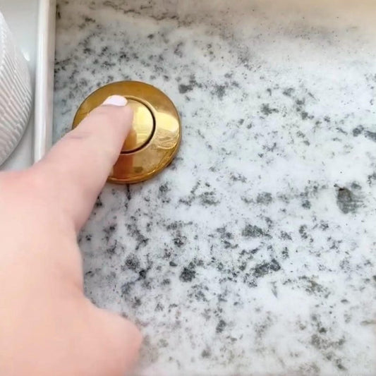Brass Garbage Disposal Air Switch Kit