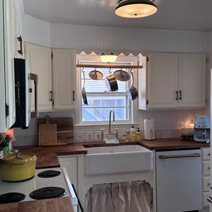 Brass Kitchen Bridge Faucet with Side Sprayer